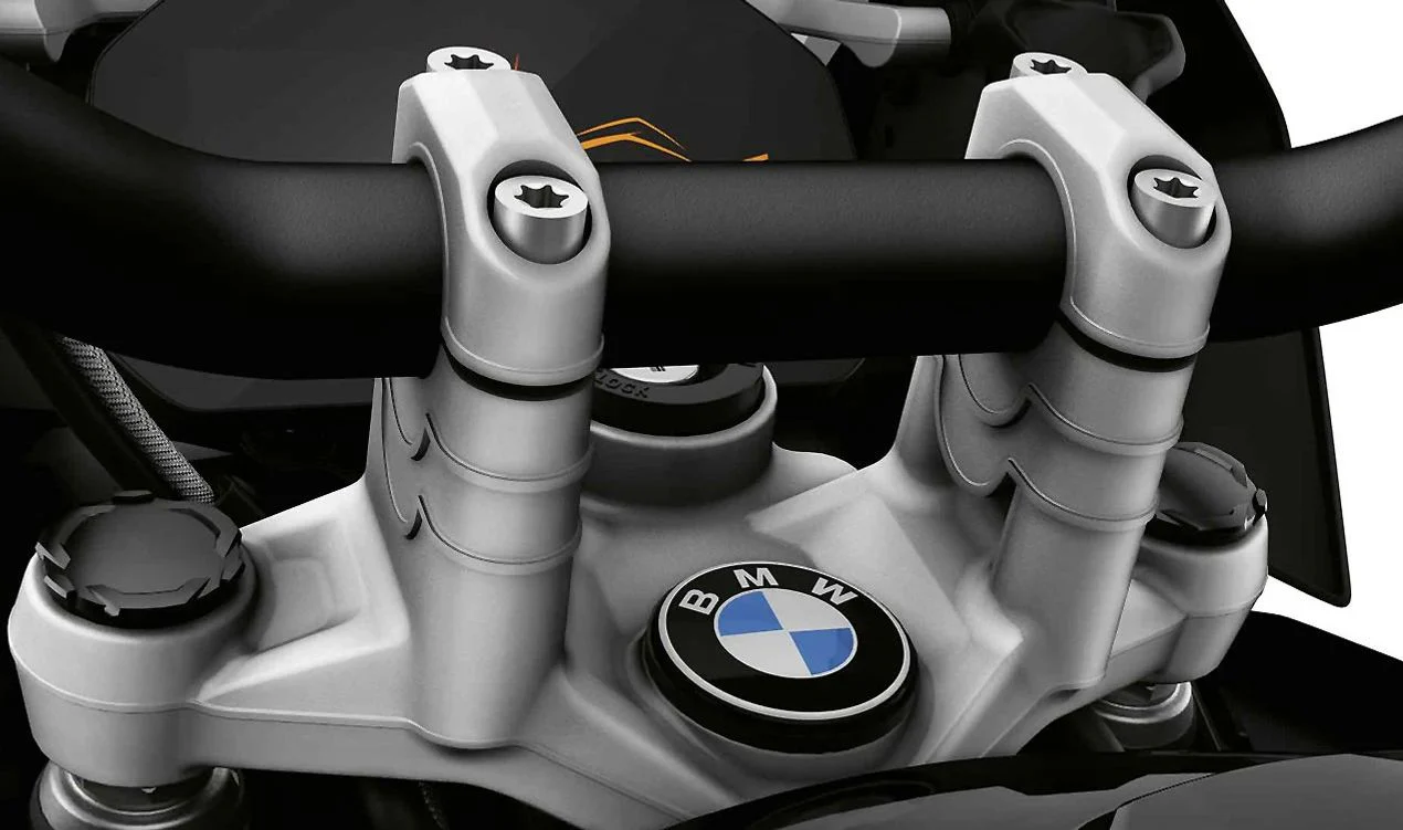Elevador de manillar OEM 31421541247 para motos BMW R1250GS, R1250GS Adventure. Original BMW Motorrad.