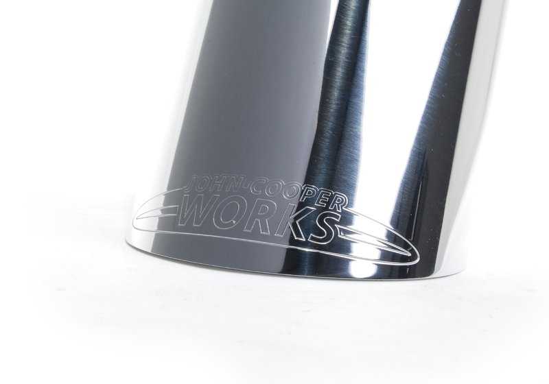 Embellecedor del tubo de escape trasero JCW OEM 18302151408 para MINI R56, R55, R57, R58, R59, R60, R61. Original MINI. - Image 3
