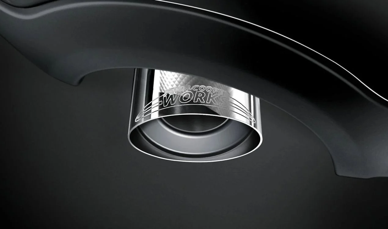 Embellecedor del tubo de escape trasero JCW OEM 18302151408 para MINI R56, R55, R57, R58, R59, R60, R61. Original MINI. - Image 8
