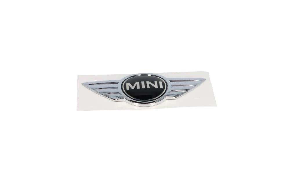 Emblema delantero OEM 51142754972 para MINI R56, R56 LCI, Clubman R55, Cabrio R57... y más. Original MINI.