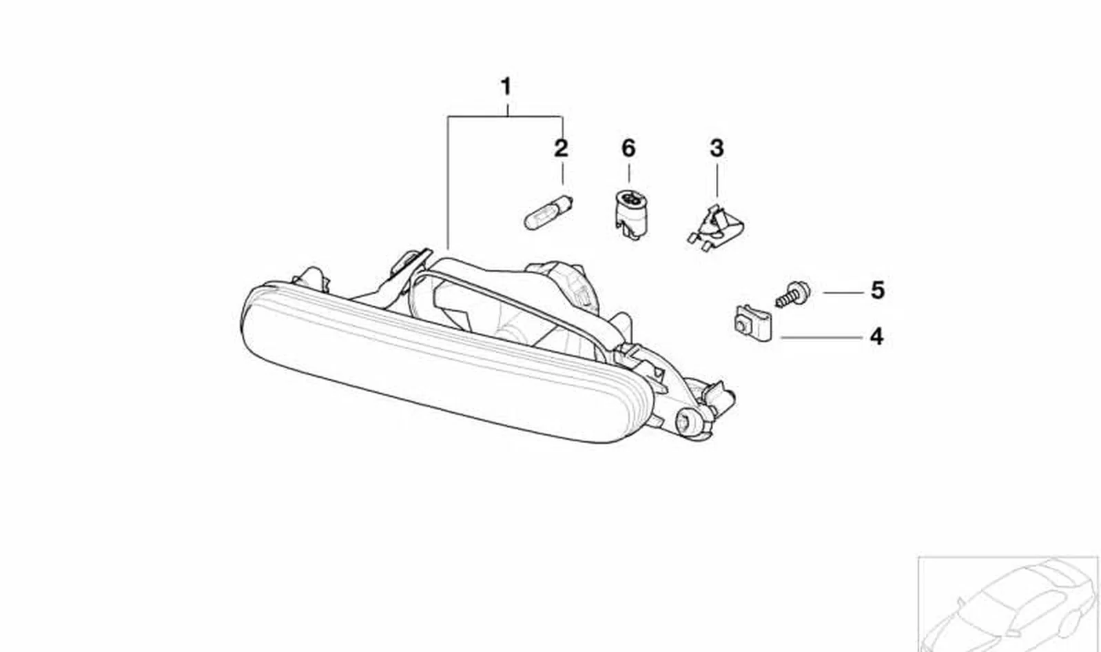 Faro antiniebla derecho OEM 63178361952 para BMW Serie 3 E46 (316i, 318i, 320i, 325i, 330i) y más. Original BMW. - Image 4