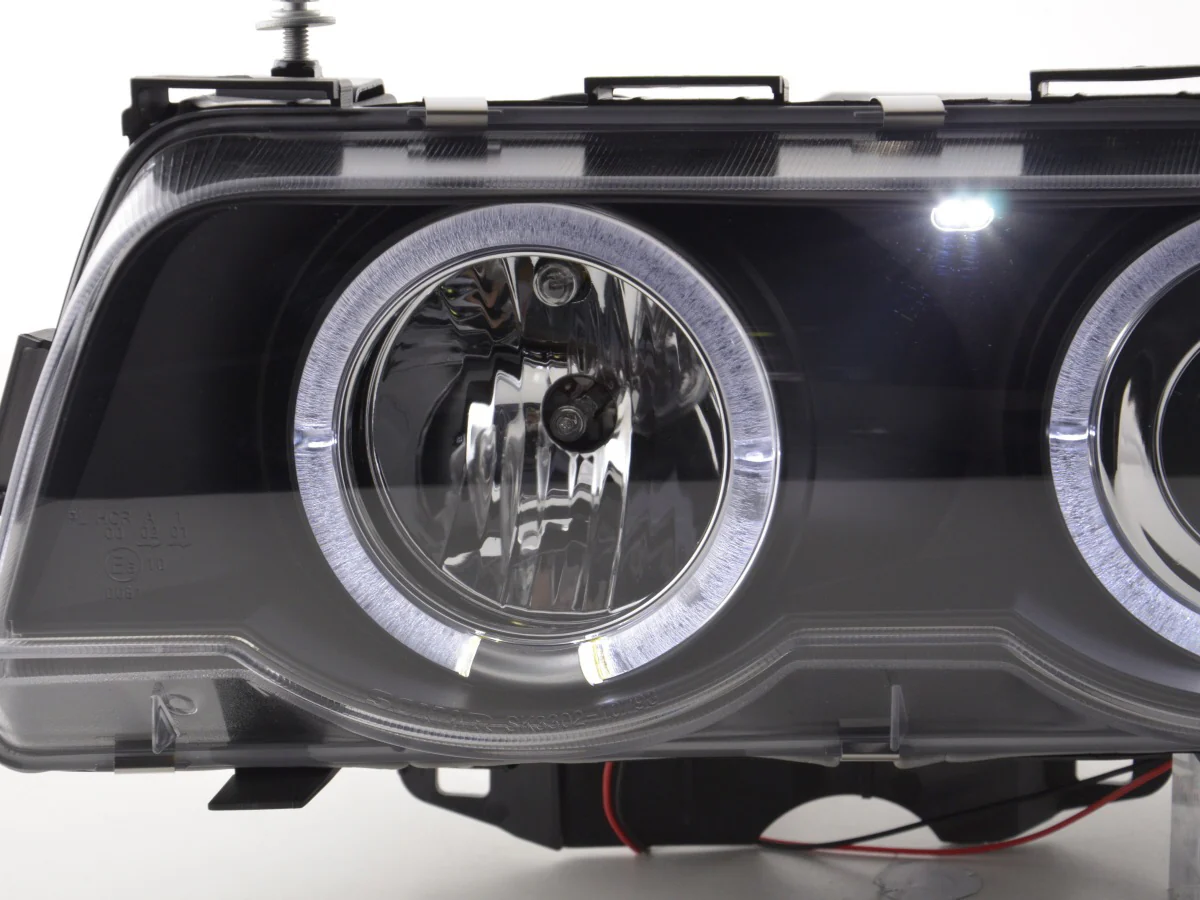 Faro delantero BMW Serie 7 E38 99-02 negro - Image 5