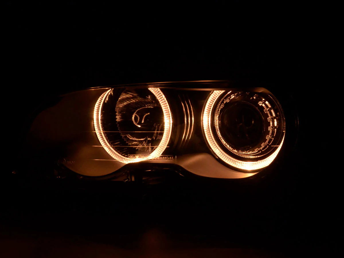 Faro ojo de angel BMW Serie 3 Coupé E46 98-01 negro - Image 3