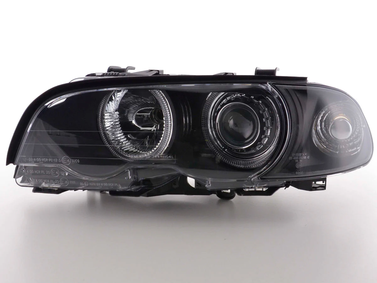 Faro ojo de angel BMW Serie 3 Coupé E46 98-01 negro - Image 4