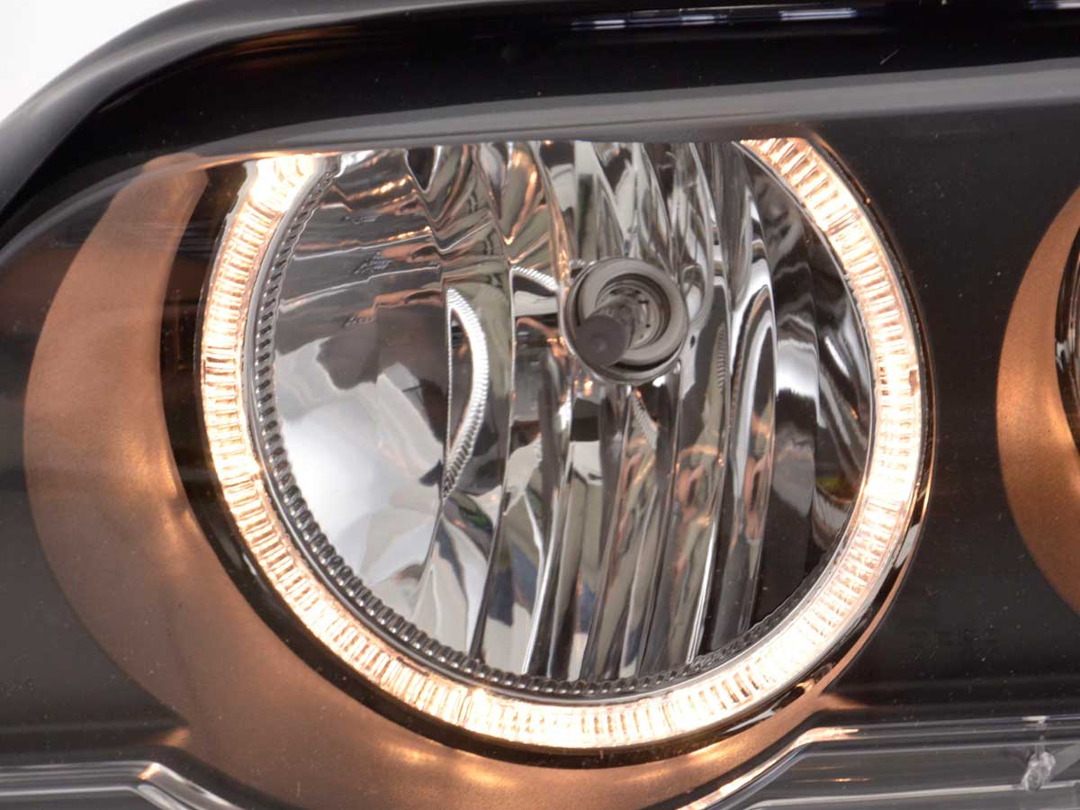 Faro ojo de angel BMW X5 E53 00-03 negro - Image 5