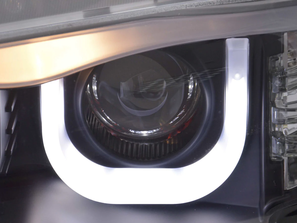 Faros Angel Eye para BMW Serie 3 E46 Berlina/Touring 02-05 en negro - Image 6