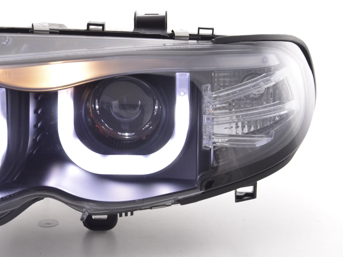 Faros Angel Eye para BMW Serie 3 E46 Berlina/Touring 02-05 en negro para modelos con volante a la derecha - Image 5