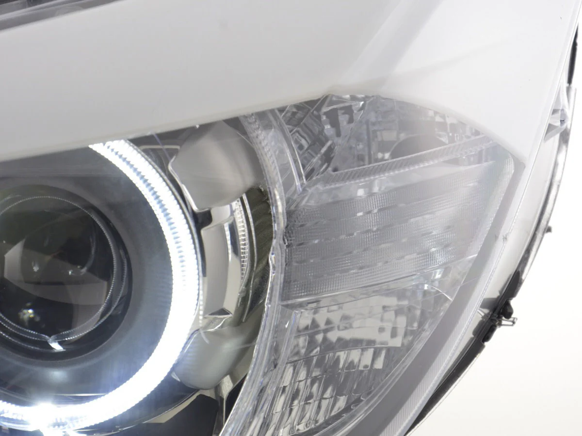 Faros Angel Eyes LED BMW X1 E84 09-12 negro - Image 4