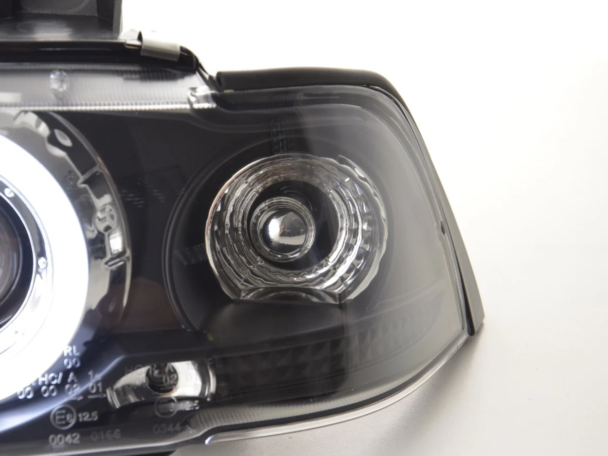 Faros delanteros Angel Eyes CCFL BMW Serie 3 E36 Coupé/Cabrio 92-98 negro - Image 5