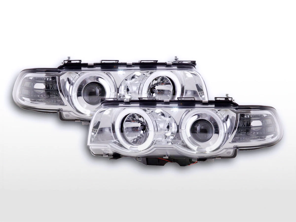 Faros delanteros BMW Serie 7 E38 99-02 cromo