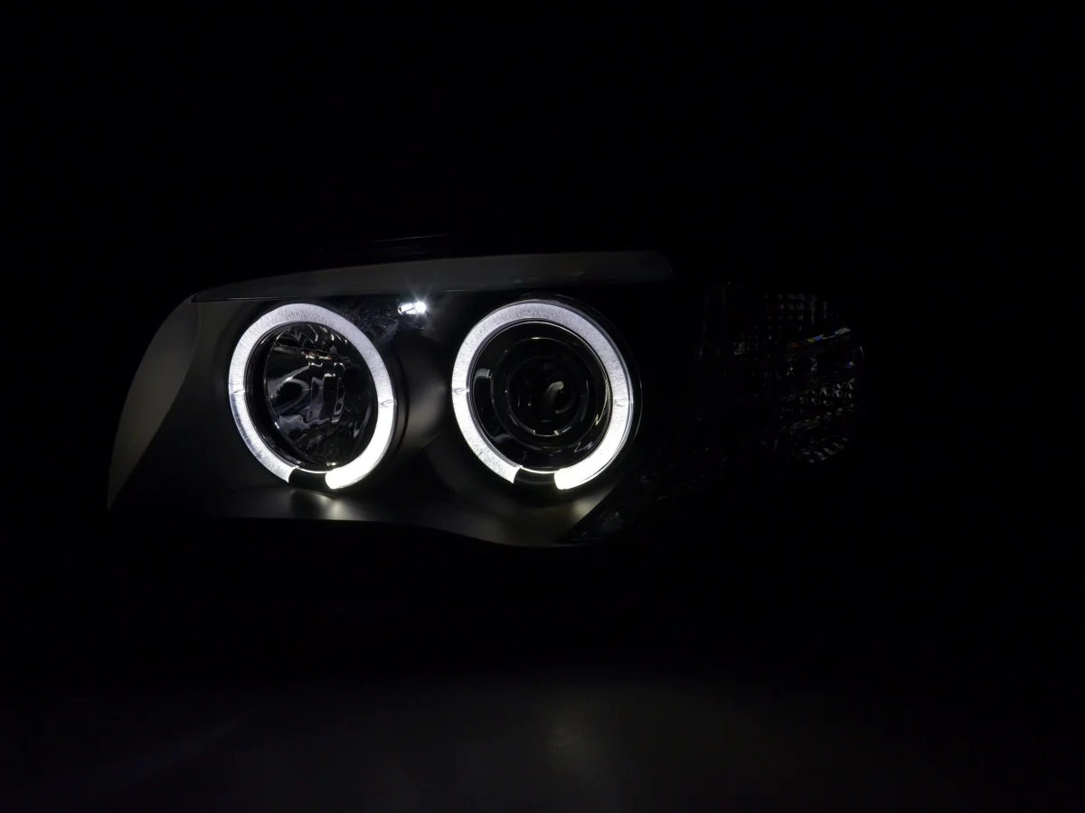 Faros delanteros delanteros BMW Serie 1 E87 / E81 04-11 negro - Image 2