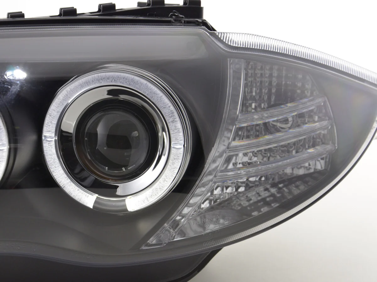 Faros delanteros delanteros BMW Serie 1 E87 / E81 04-11 negro - Image 5