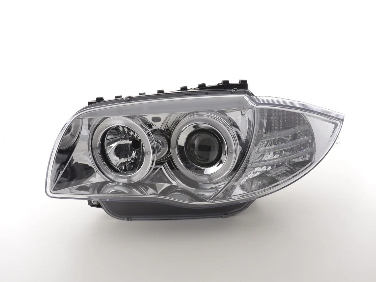 Faros delanteros delanteros BMW Serie 1 E87 / E81 04- cromado - Image 3