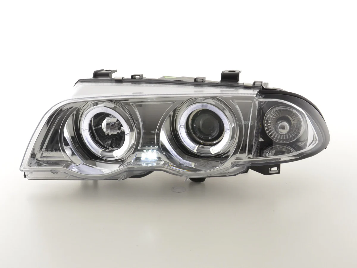 Faros delanteros delanteros BMW Serie 3 Berlina E46 98-01 cromado - Image 2