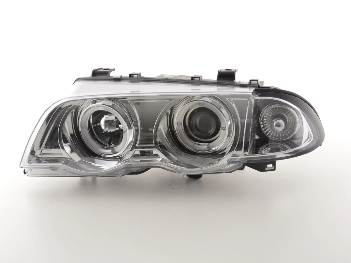 Faros delanteros delanteros BMW Serie 3 Berlina E46 98-01 cromado - Image 5