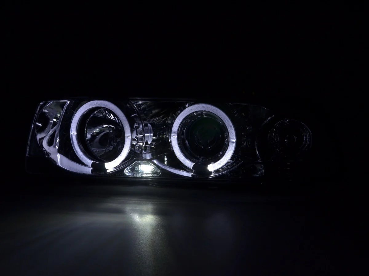 Faros delanteros delanteros BMW Serie 3 Coupé E36 92-98 cromados - Image 3