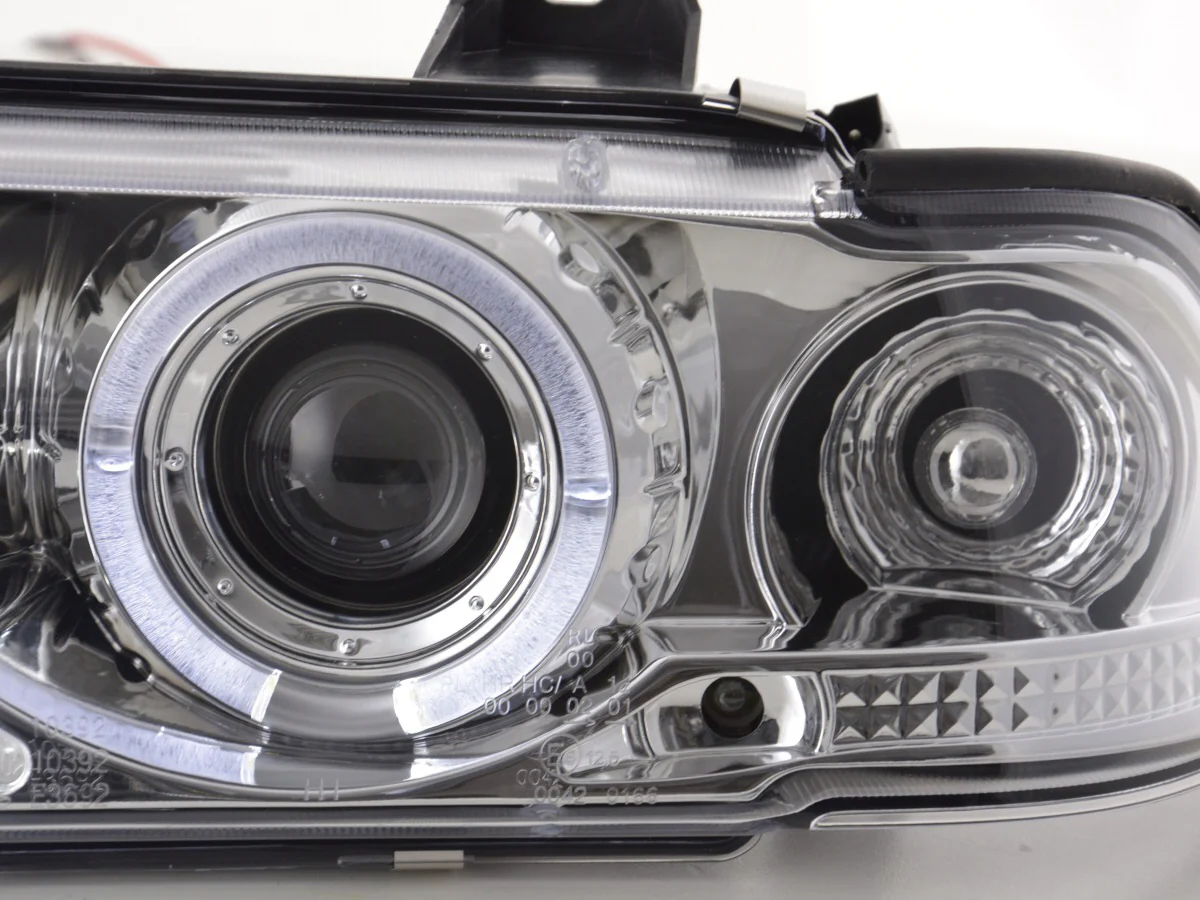 Faros delanteros delanteros BMW Serie 3 Coupé E36 92-98 cromados - Image 6