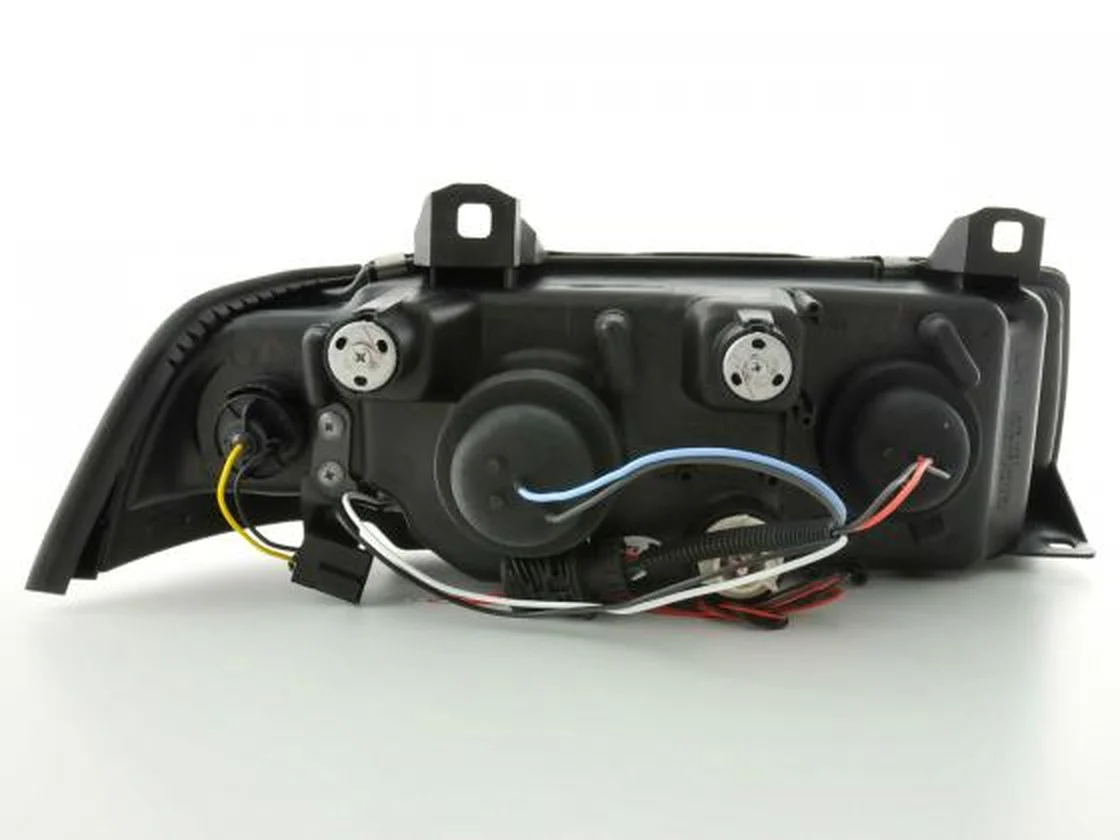 Faros delanteros delanteros BMW Serie 3 Coupé E36 92-98 negro - Image 7