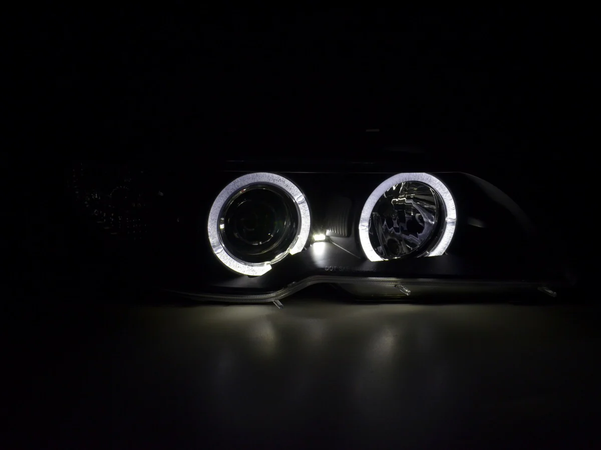 Faros delanteros delanteros BMW Serie 3 E46 Coupé, Cabrio 03-05 negro - Image 2