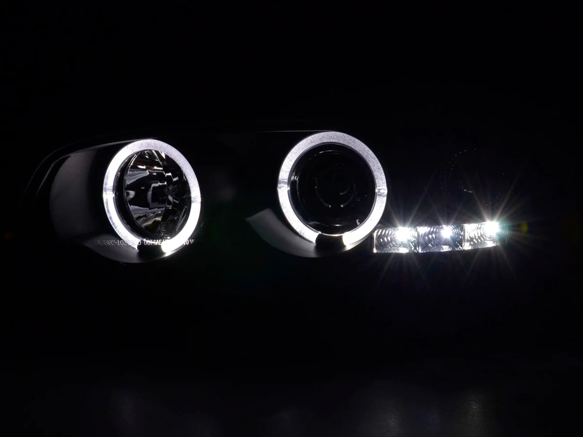 Faros delanteros delanteros BMW Serie 3 E46 Coupé/Cabrio 98-02 negro - Image 3