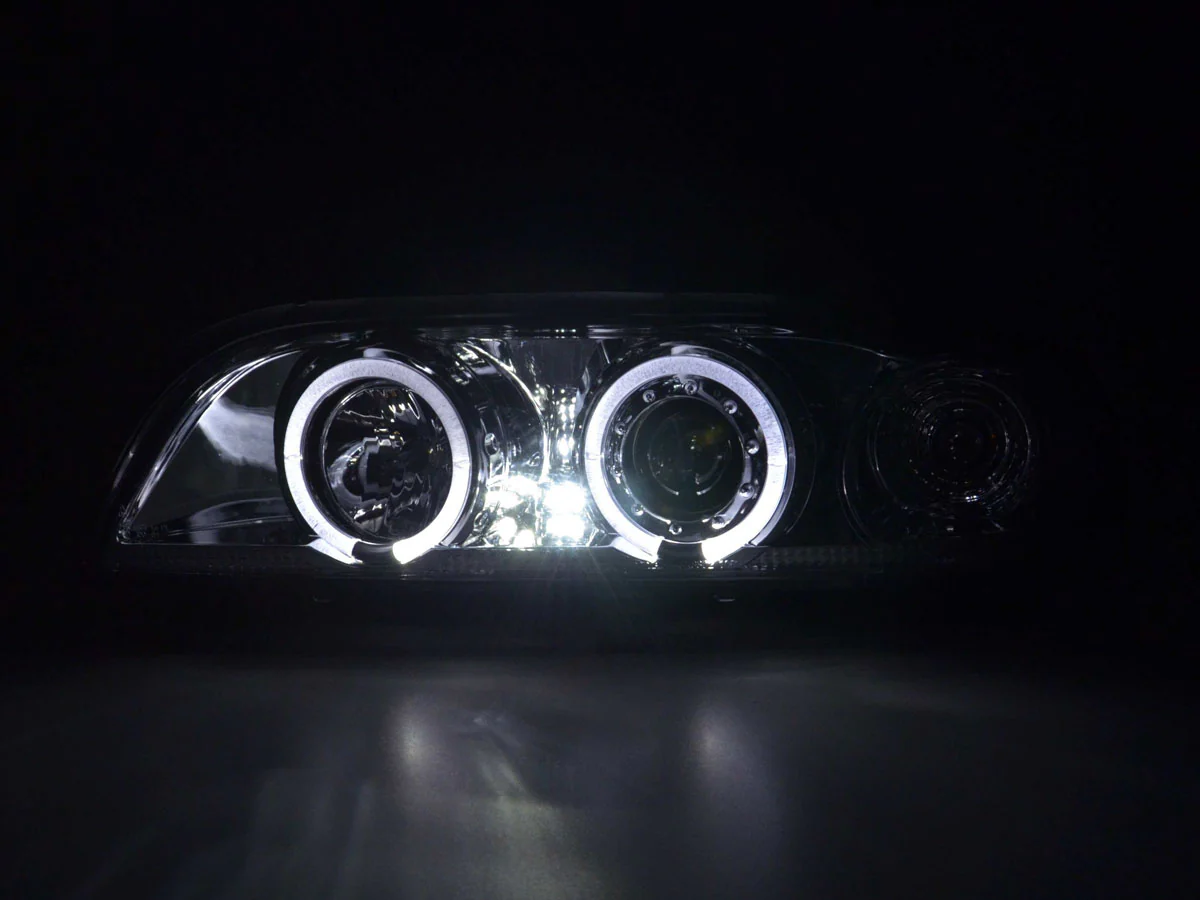 Faros delanteros delanteros BMW Serie 5 E39 95-00 cromados - Image 3