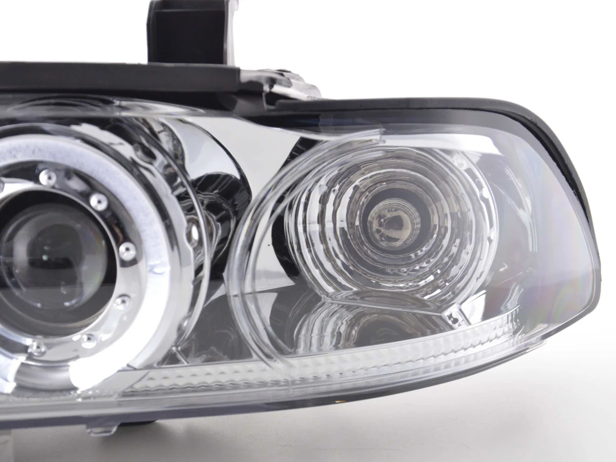 Faros delanteros delanteros BMW Serie 5 E39 95-00 cromados - Image 4