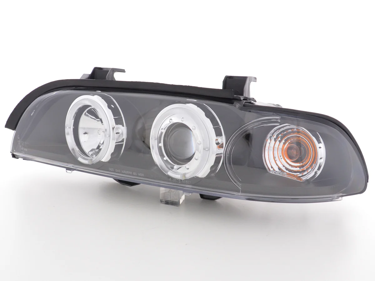Faros delanteros delanteros BMW Serie 5 E39 95-00 negro - Image 2