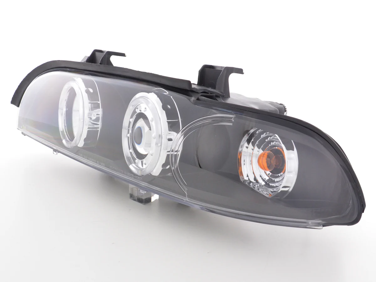 Faros delanteros delanteros BMW Serie 5 E39 95-00 negro - Image 3