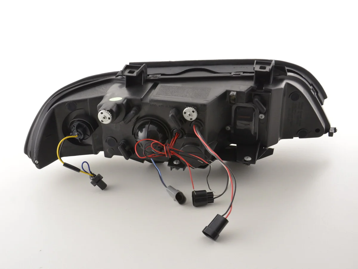 Faros delanteros delanteros BMW Serie 5 E39 95-00 negro - Image 7