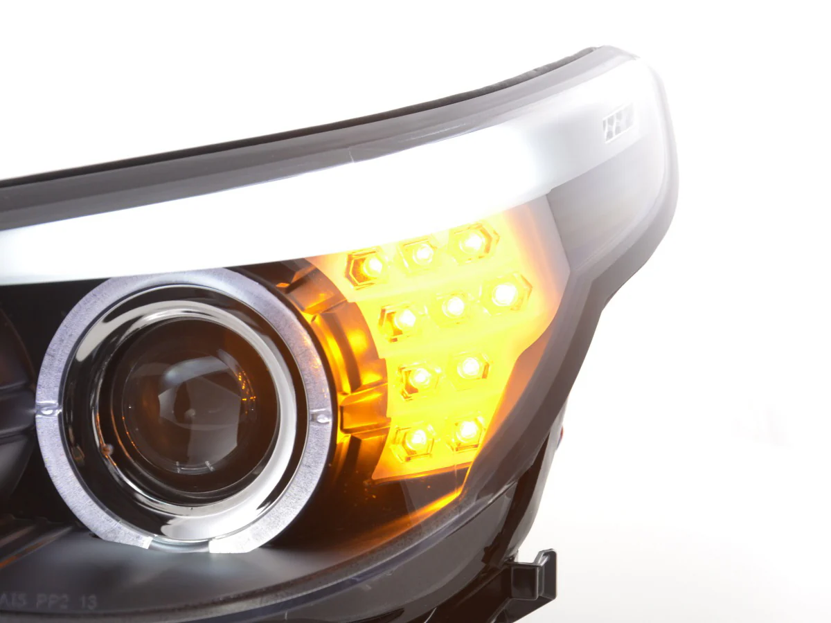 Faros delanteros delanteros BMW Serie 5 E60 / E61 03-07 negro - Image 6