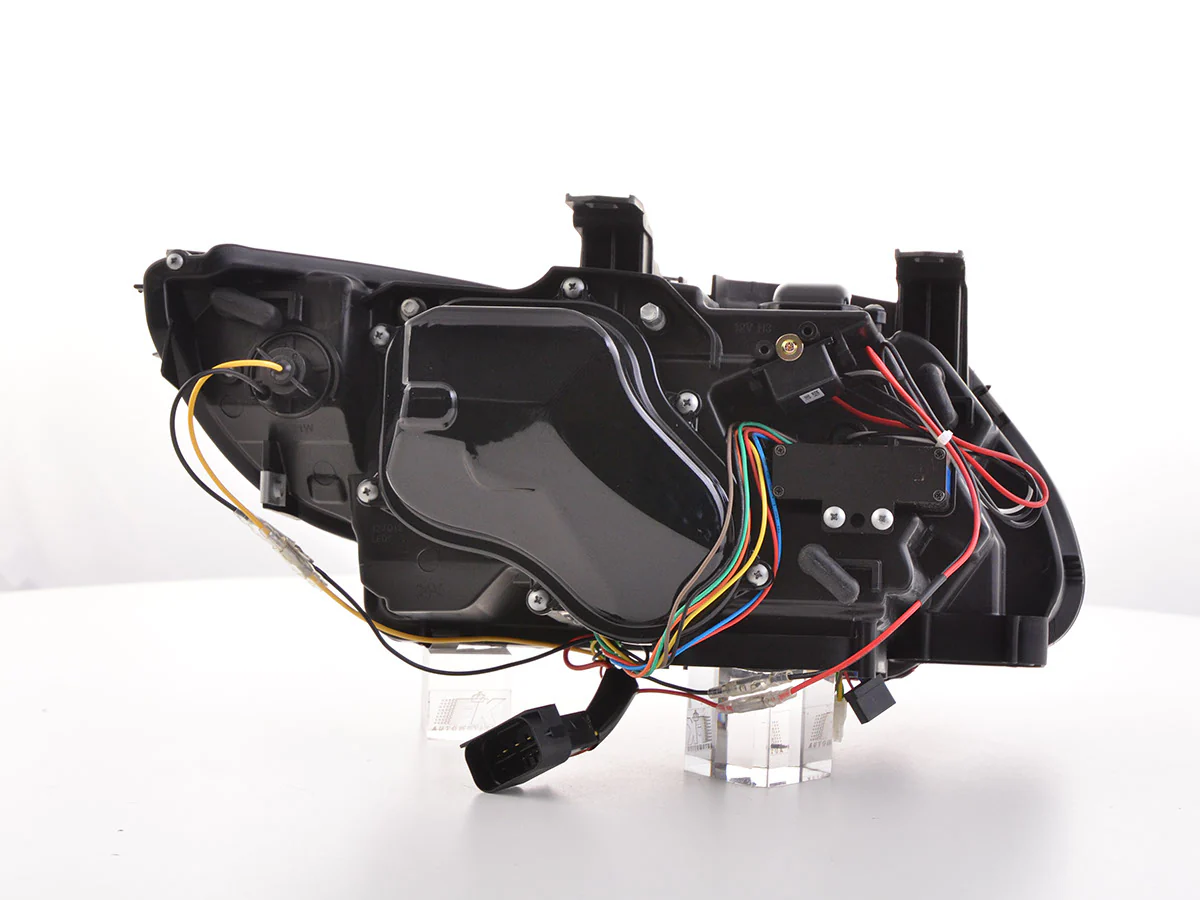 Faros delanteros delanteros Xenon Daylight LED luces diurnas BMW Serie 3 E92 / E93 06-10 negro - Image 5