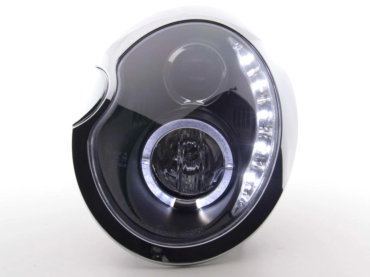 Faros delanteros LED DRL look Mini Cooper R50 01-06 negro - Image 2