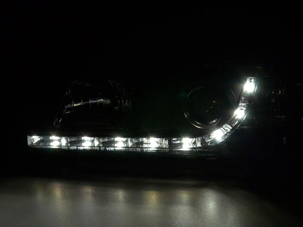 Faros delanteros LED para BMW Serie 3 E36 Coupé/Cabrio 92-98 en negro para volante a la derecha - Image 3