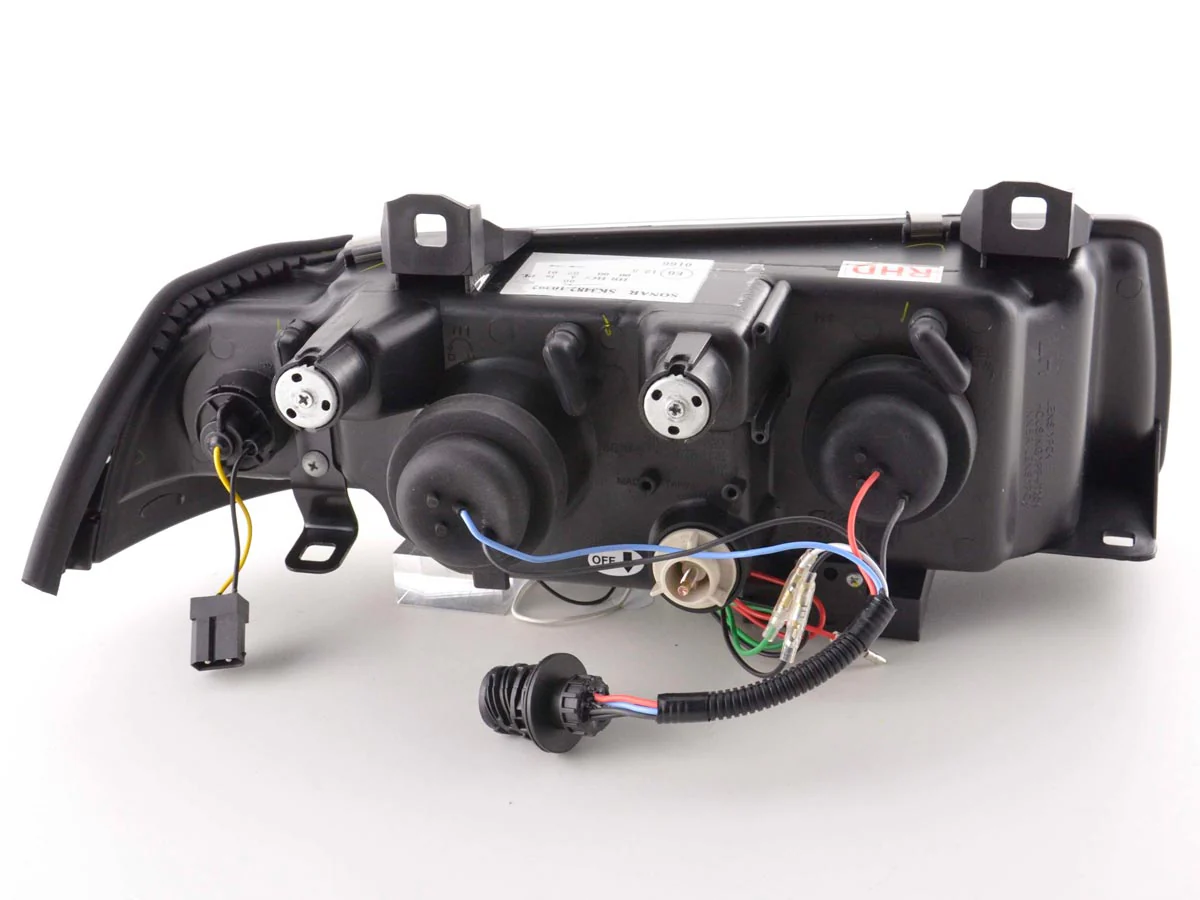 Faros delanteros LED para BMW Serie 3 E36 Coupé/Cabrio 92-98 en negro para volante a la derecha - Image 7