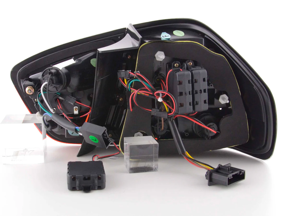 Faros delanteros traseros LED BMW Serie 3 E90 berlina 05-08 cromados - Image 6