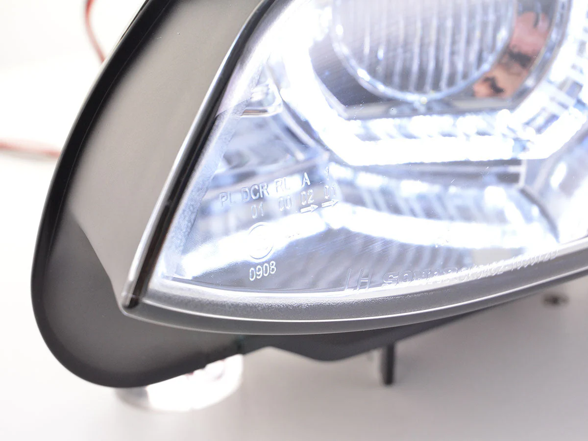 Faros delanteros xenón luz diurna LED luces diurnas BMW Serie 3 E92 / E93 06-10 cromado - Image 2