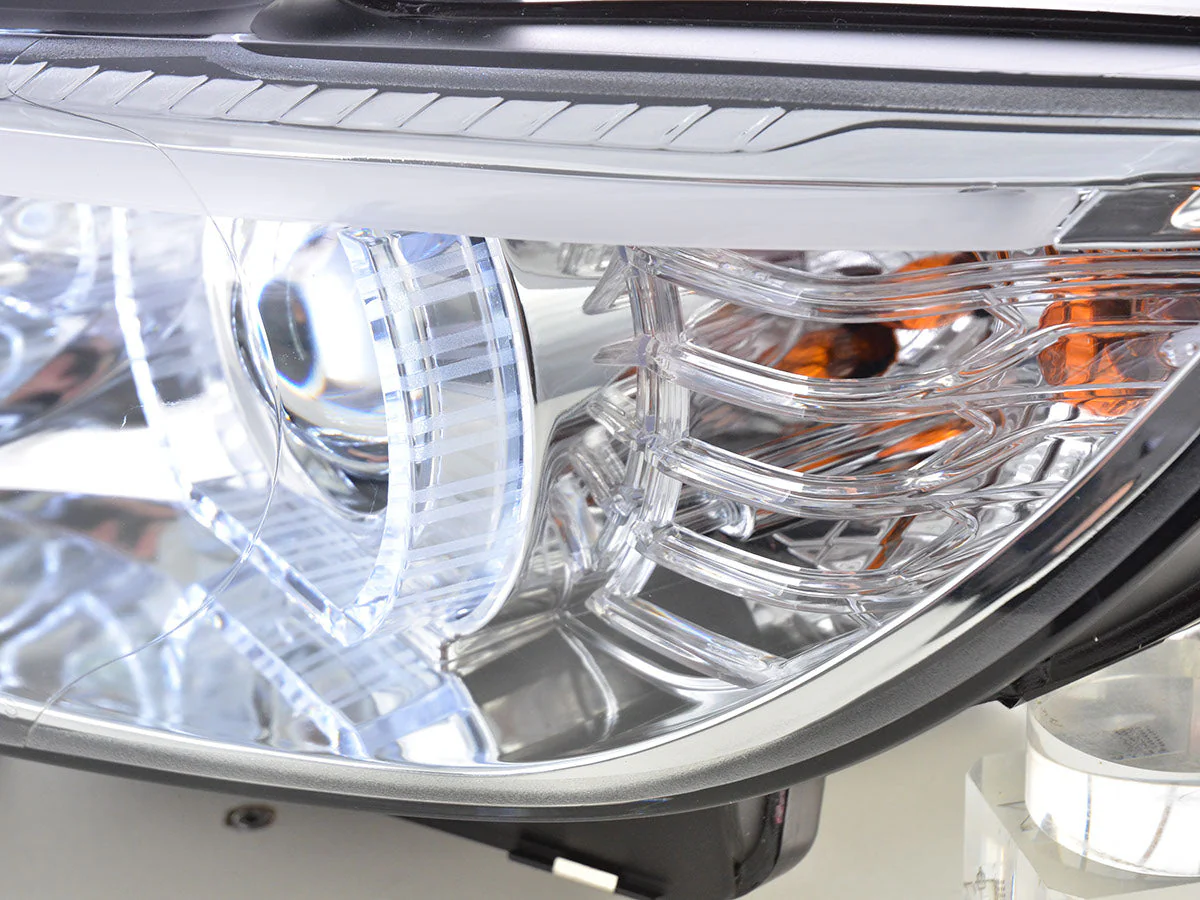 Faros delanteros xenón luz diurna LED luces diurnas BMW Serie 3 E92 / E93 06-10 cromado - Image 3