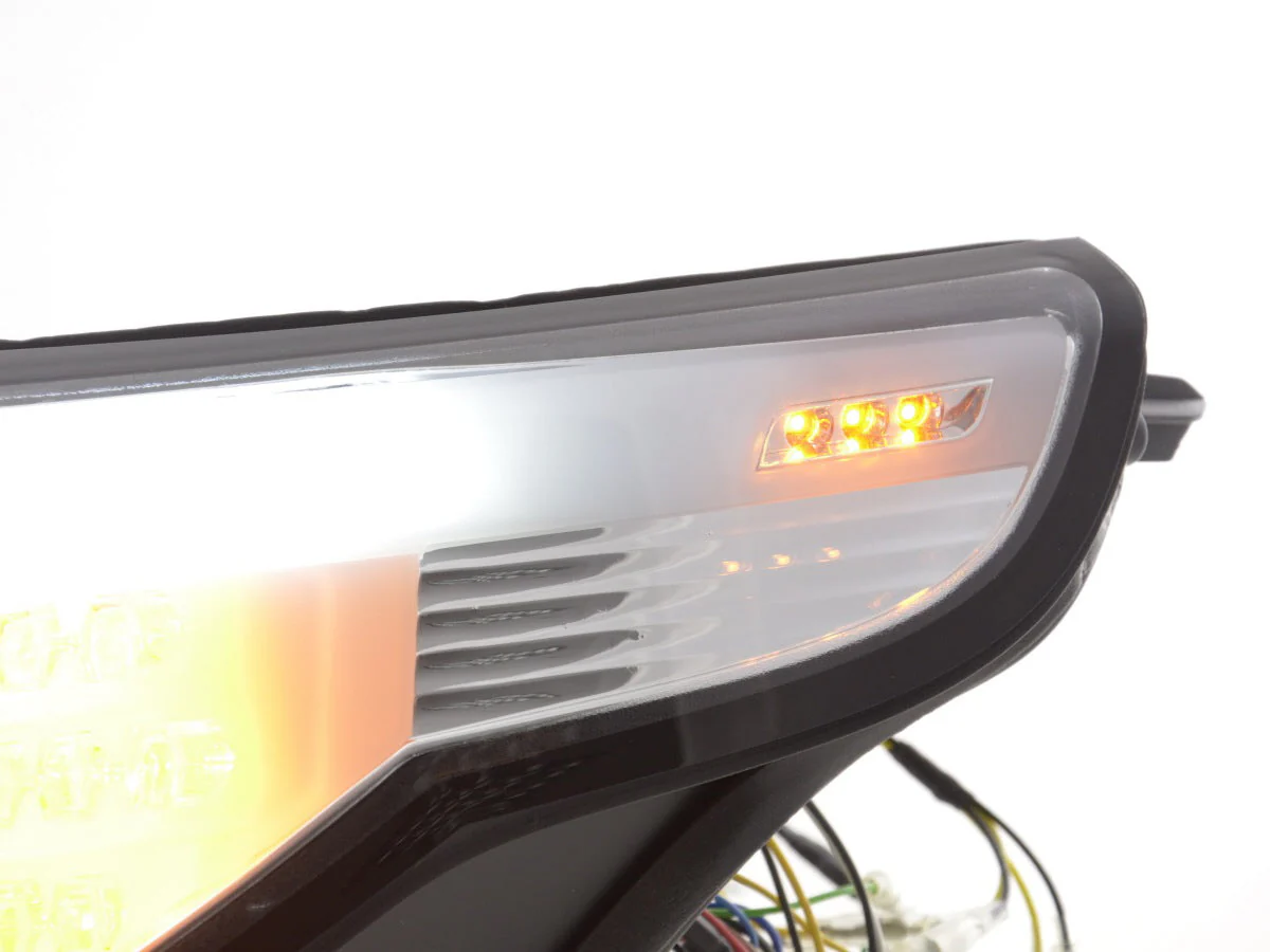 Faros xenon ojos de angel LED BMW Serie 5 E60 / E61 03-04 cromo - Image 6