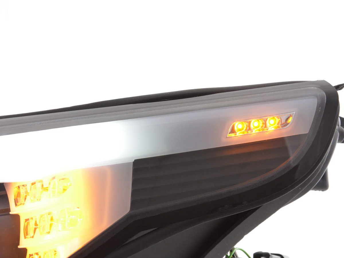 Faros xenon ojos de angel CCFL BMW Serie 5 E60 / E61 05-08 negro - Image 5