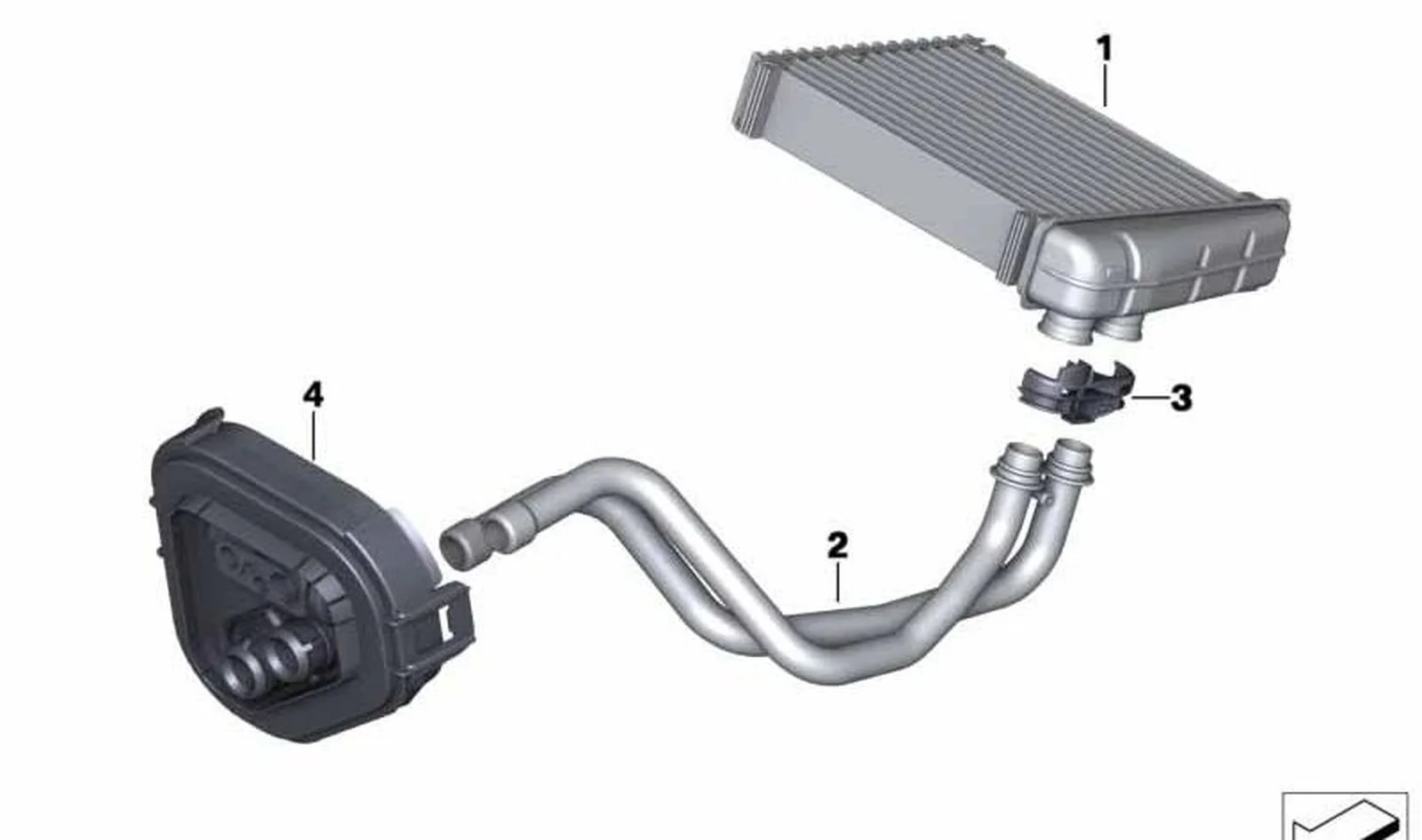 Filtro de habitáculo OEM 64113422667 para MINI R56, R55, R57, R58, R59, R60, R61... y más. Original MINI.