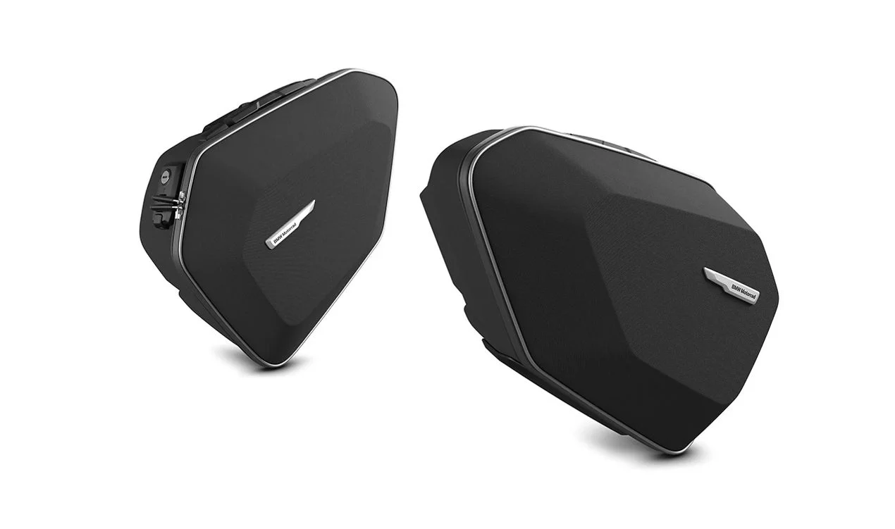 Funda blanda izquierda OEM 77418829401 para BMW Motorrad F 900 R, F 900 XR. Original BMW Motorrad.