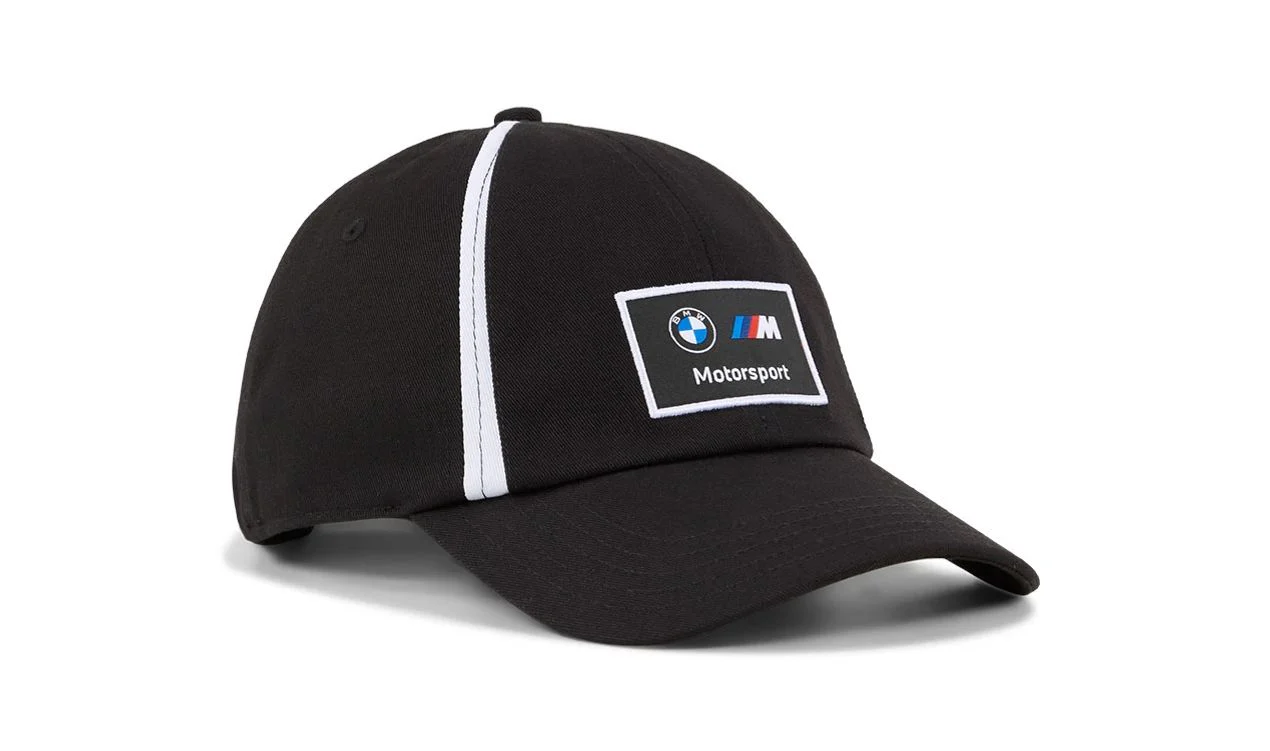 Gorra MMS Heritage negra OEM 80165B5D0F1 válida para BMW. Original BMW.