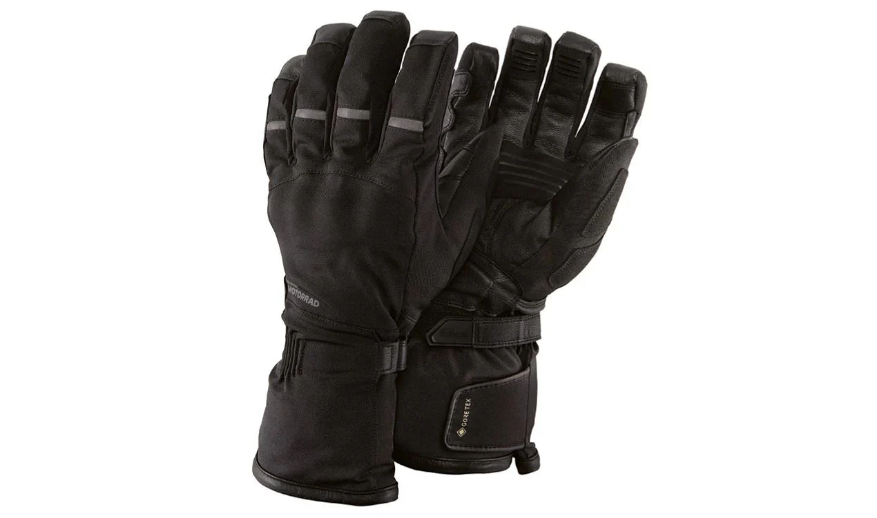 Guantes Silvretta GTX negros OEM 76218536385 para BMW. Original BMW Motorrad.