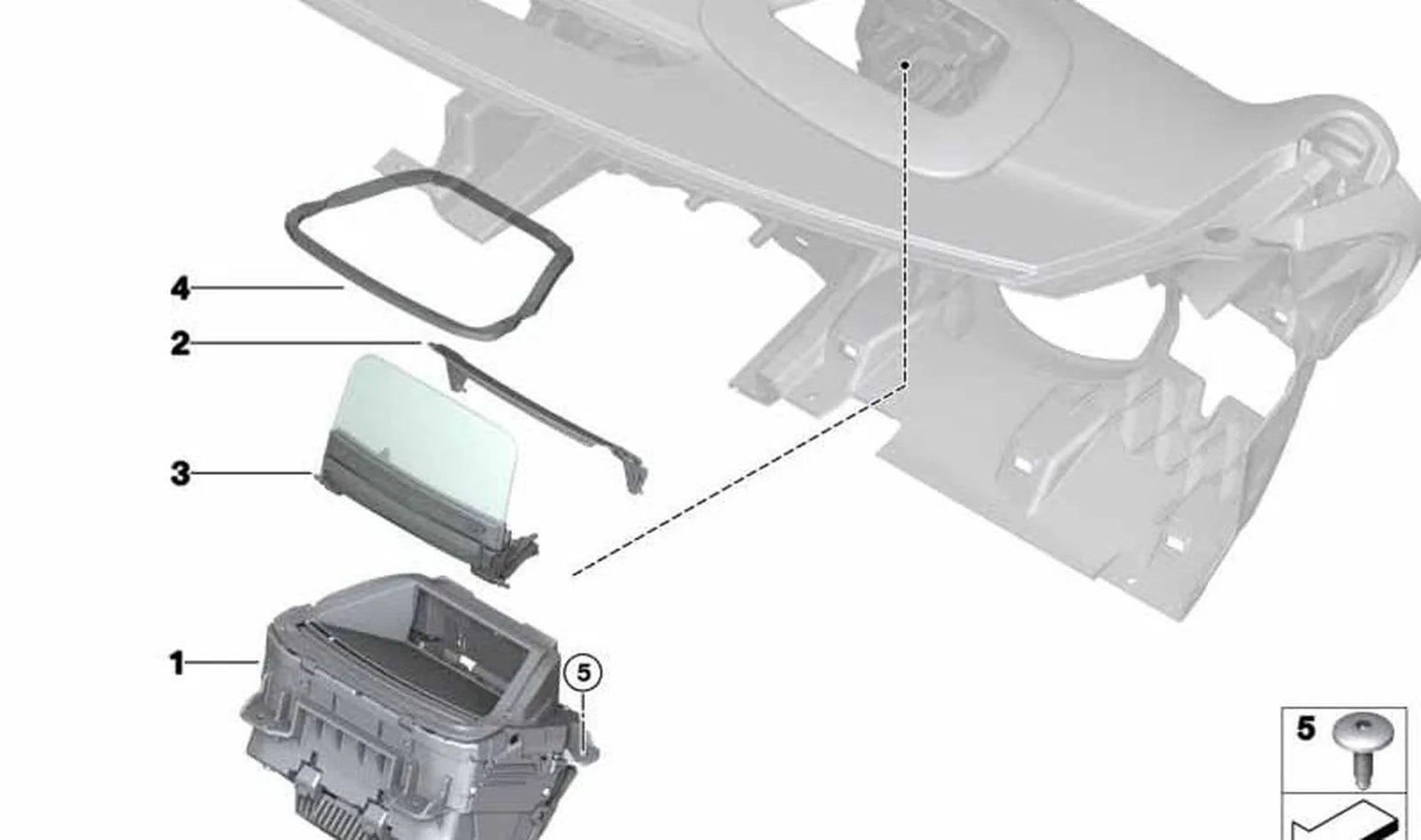 Head-Up Display OEM 62309825225 para MINI F56, F55, Clubman F54, Cabrio F57... y más. Original MINI.