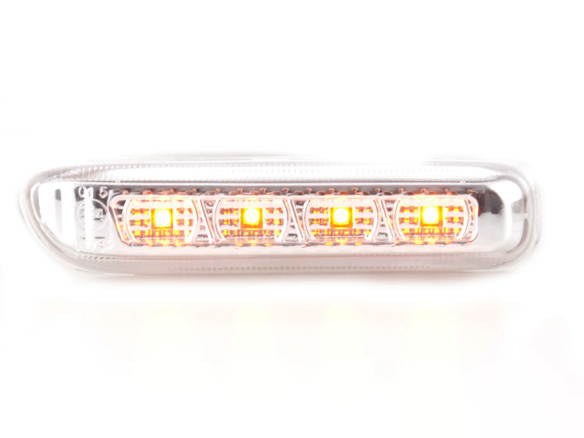 Intermitentes laterales LED BMW Serie 3 E46 98-02 transparentes - Image 2