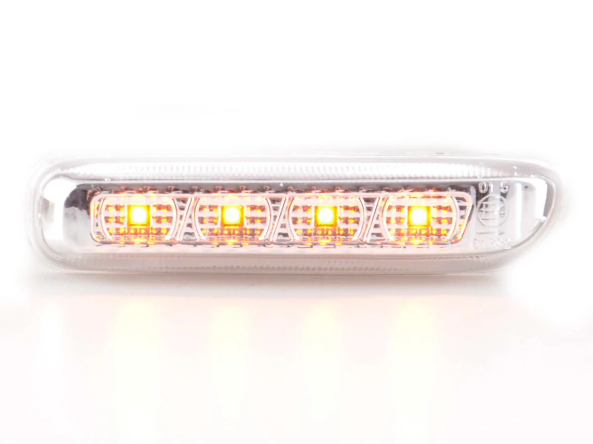 Intermitentes laterales LED BMW Serie 3 E46 98-02 transparentes - Image 3