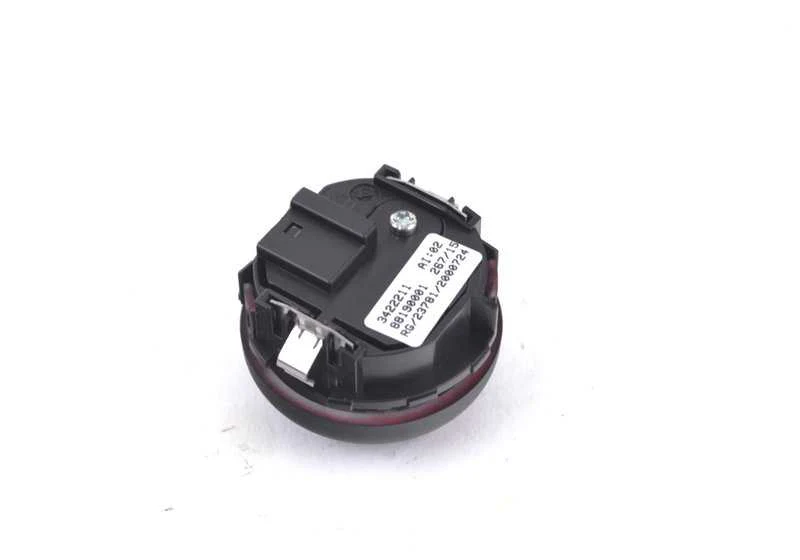 Interruptor de intermitentes de emergencia OEM 61313422211 para MINI R56, R56 LCI, Clubman R55, Cabrio R57, Coupé R58, Roadster R59, Countryman R60, Paceman R61... y más. Original MINI. - Image 3