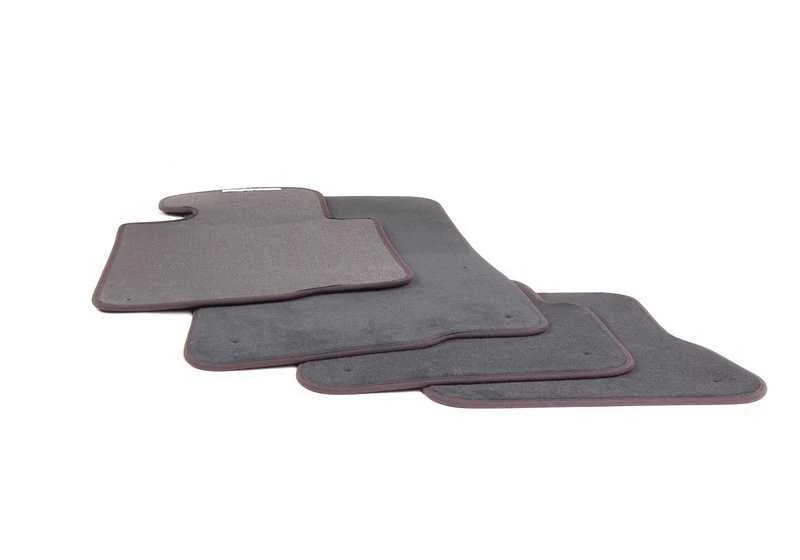 Juego de alfombrillas de velours antracita OEM 51477007313 para BMW Serie 3 E46 Convertible (11/1998 - 08/2006). Original BMW. - Image 8