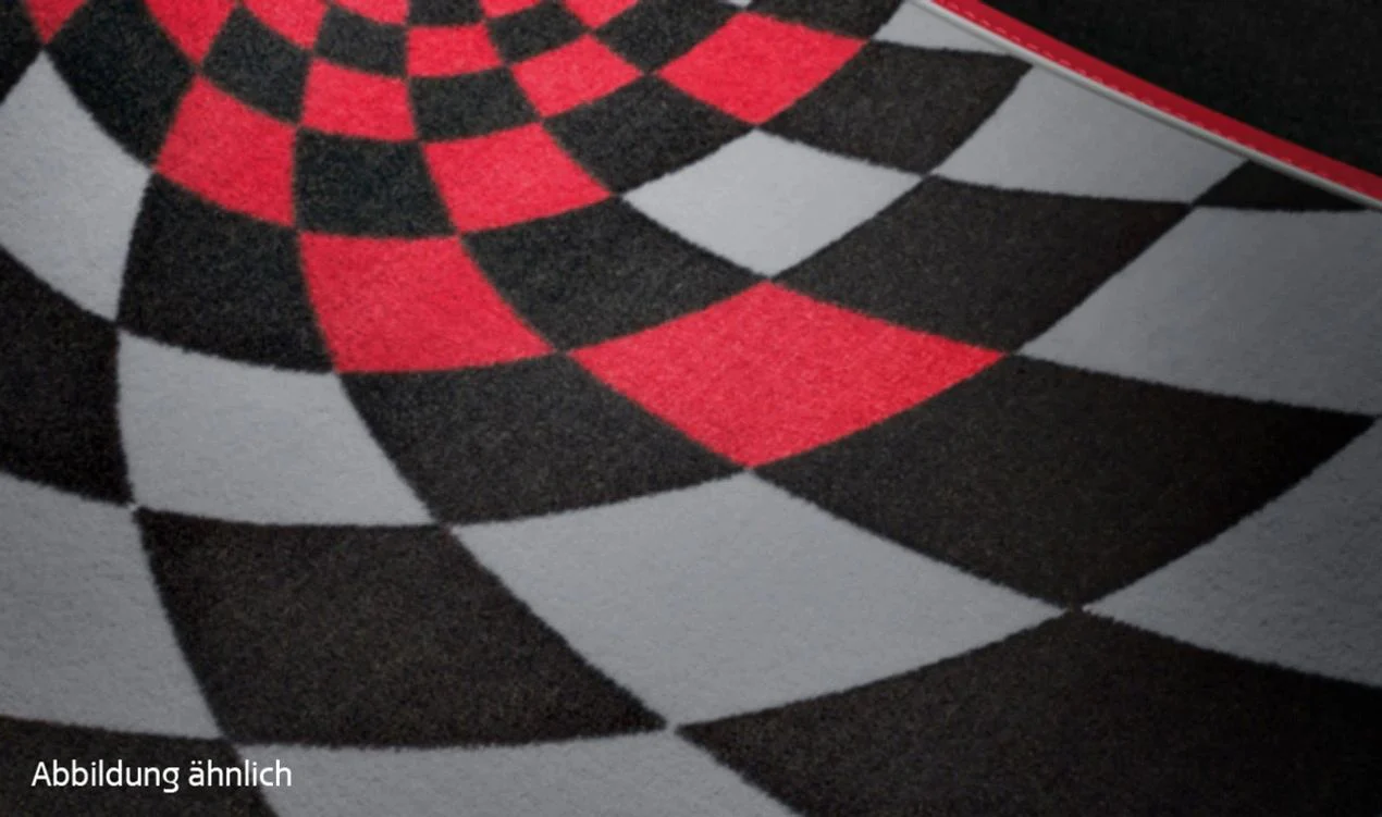 Juego de alfombrillas textiles traseras JCW Pro OEM 51472354179 para MINI F56, F56 LCI, F56 BEV, F56 BEV LCI, F65… y más. Original MINI - Image 5