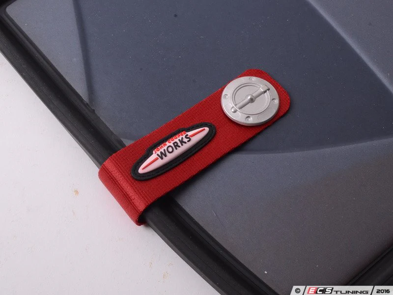 Juego de alfombrillas traseras todo tiempo JCW Pro OEM 51472358059 para MINI F55, F55 LCI, F65 volante a la izquierda, Original MINI - Image 2